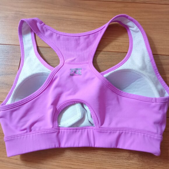 Fila Orchid Purple Sports Bra (Medium) - Picture 3 of 3